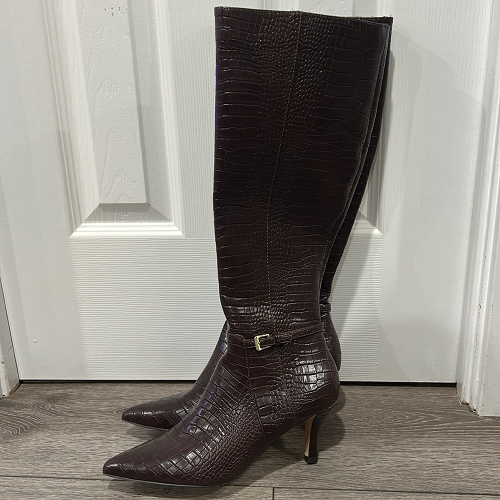Charles by CD Arlie Croc Pointed Toe Boot - Picture 4 of 8